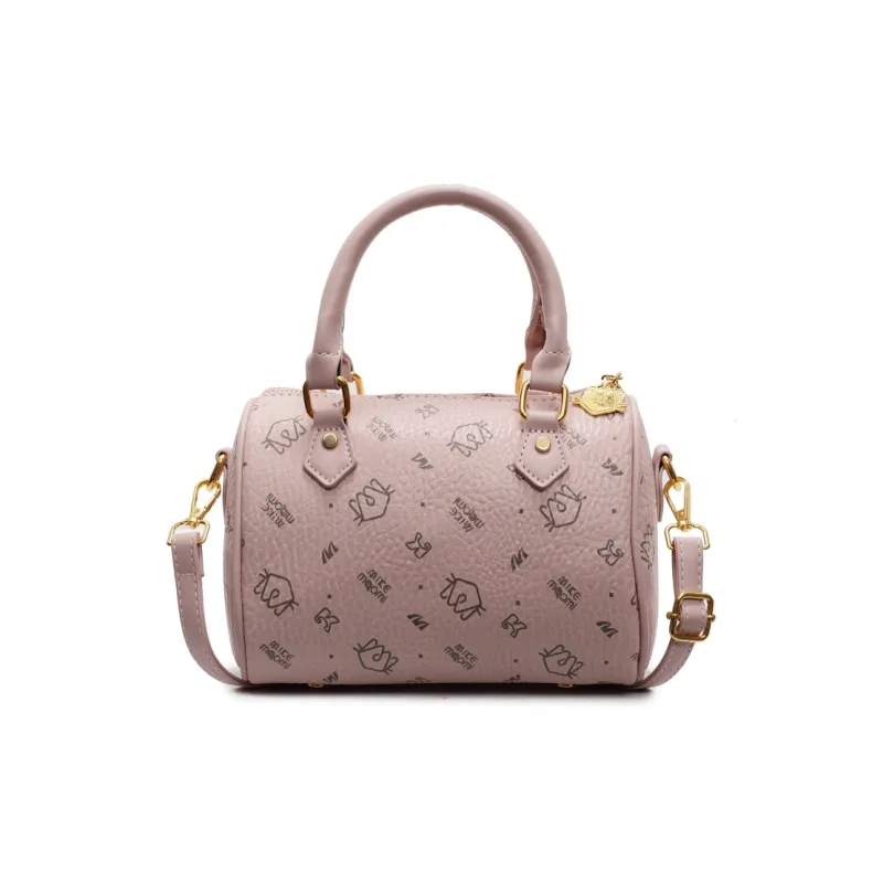 Meow In The Grass PU Crossbody Bag Regular Women's Black/Khaki/Brown/Pink-7
