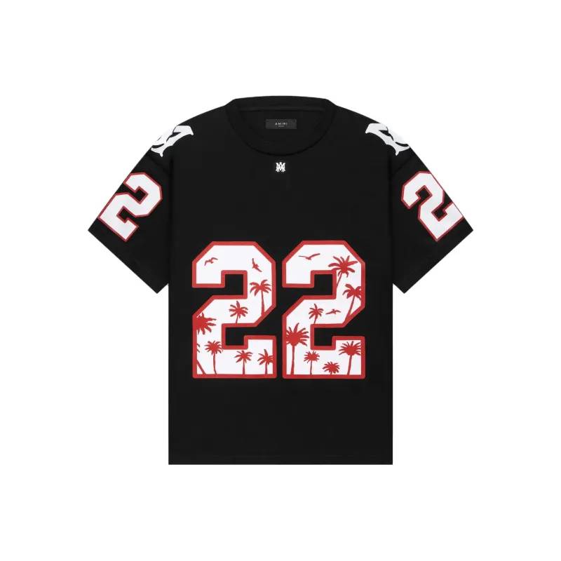 AMIRI Oversized 22 Football Jersey-0