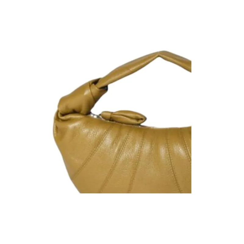 Lemaire Leather Croissant Bag Handbag Women's Brown-3