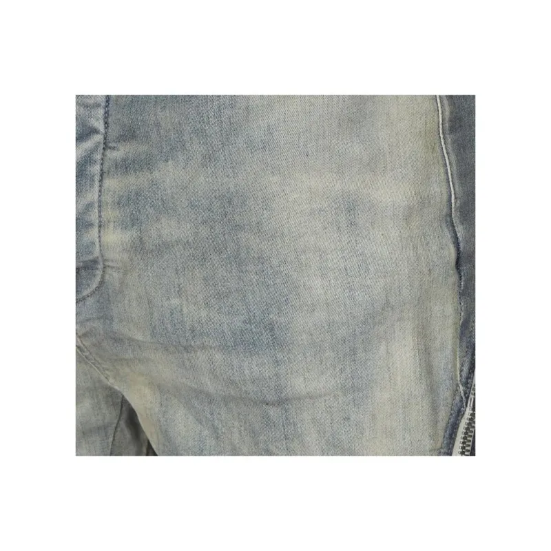 Rick Owens DRKSHDW SS24 Jeans Men's Sky Blue/Gradient Orange-5