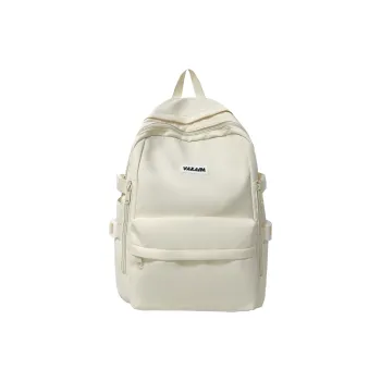 URBAN FOREST Composite Cloth Backpack Unisex Ecru/Gray/Black/Blue