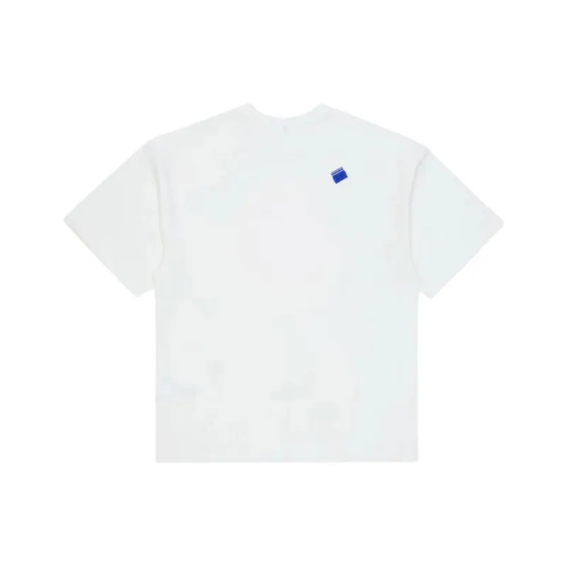 ADER ERROR Semi Oversized Fit T Shirt 'Off White'-1