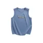 [Quick-Dry Antibacterial]Denim Blue (Tf Facial Design Black Text)
