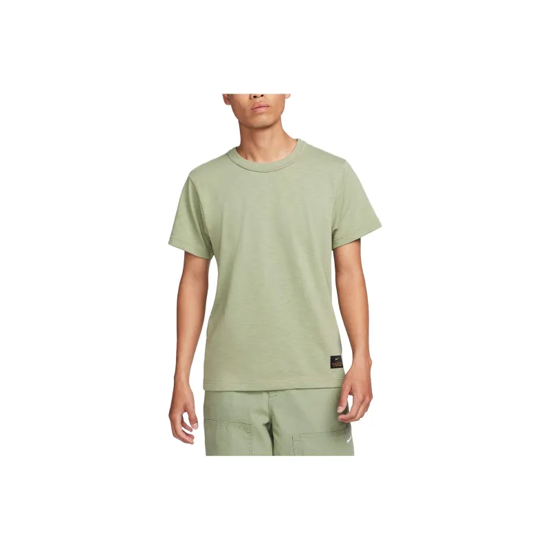Nike T Shirts Men Oil Green-0