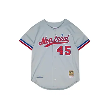 Mitchell Ness Mlb Montreal Expos Cooperstown '/Red' Authentic Jersey