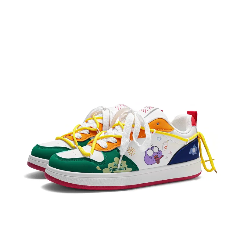 Pepe The Frog Skateboard Shoes Unisex-23
