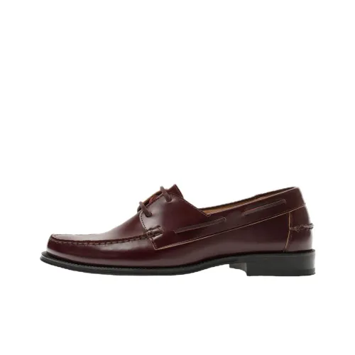 ZARA ORIGINS Boat Shoes Men's Dark Red