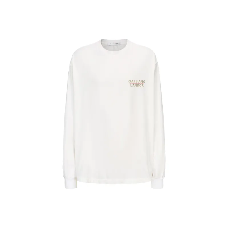 GALLIANO LANDOR T Shirt Unisex White-0