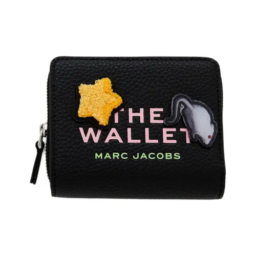 MARC JACOBS Leather Wallet Mini Women's Black