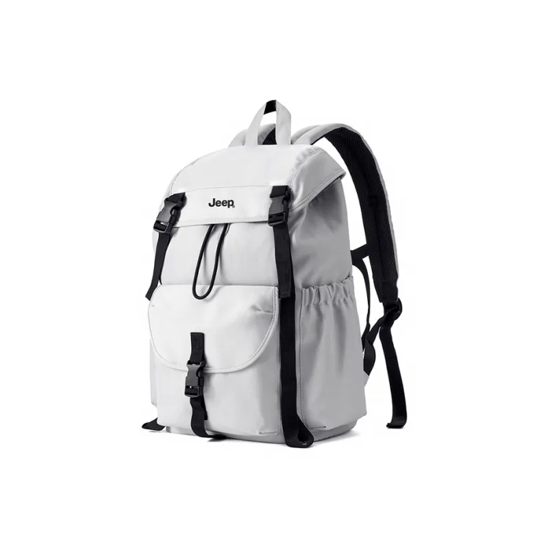 Jeep Fabric Travel Backpack Regular Unisex Zi Chan Black/White Cap Gray/Forest Earth Brown/Ice Coffee/Dust Orange-1