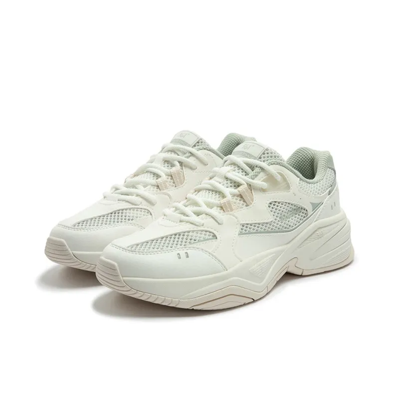 361° Sailing Series Breathable And Wear resistant Low Top Casual Running Shoes Women's White-2
