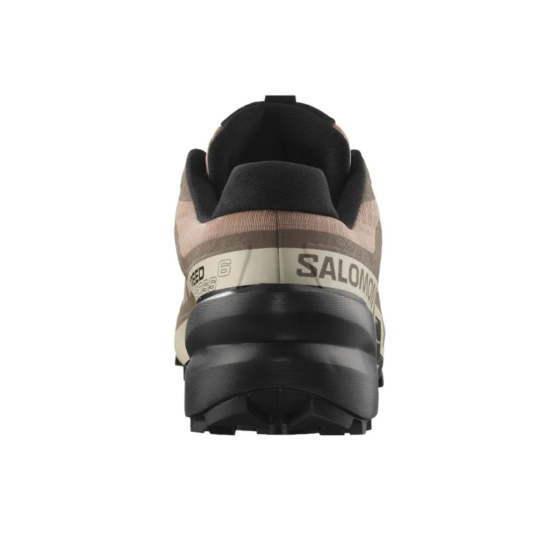 SALOMON Speedcross 6 Low Top Running Shoes Men's Pink Brown-2