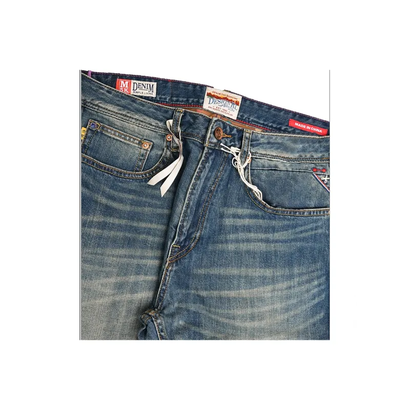 Devanro Jeans Men Blue-2