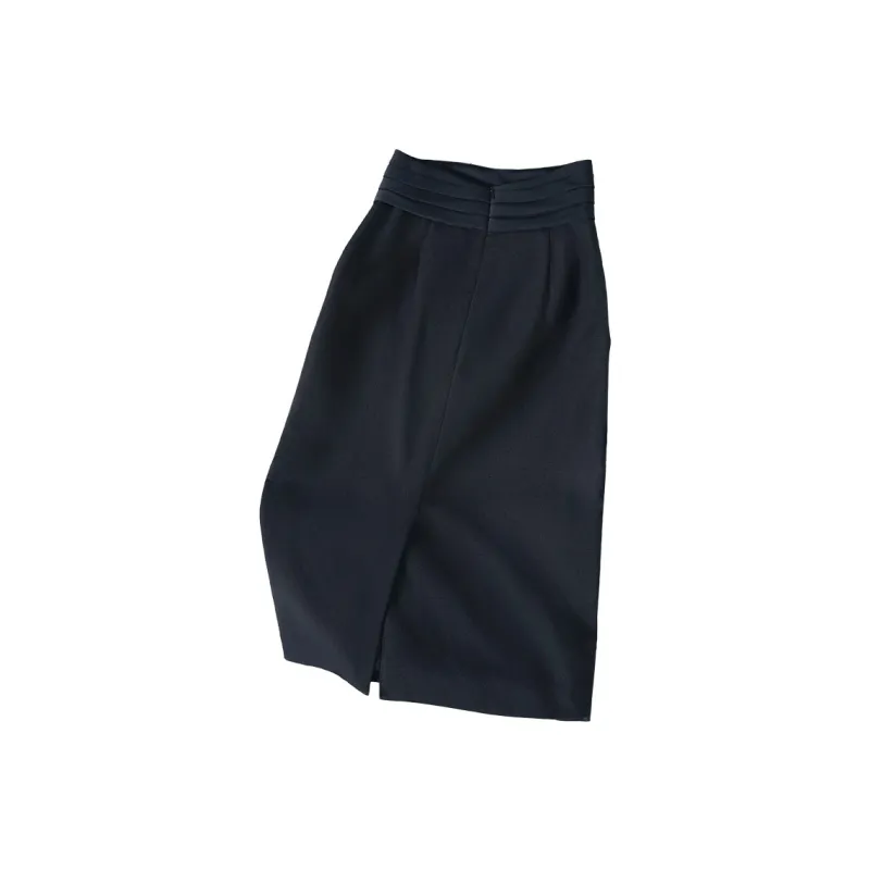 Cypress House Casual Long Skirt Women's Black-1
