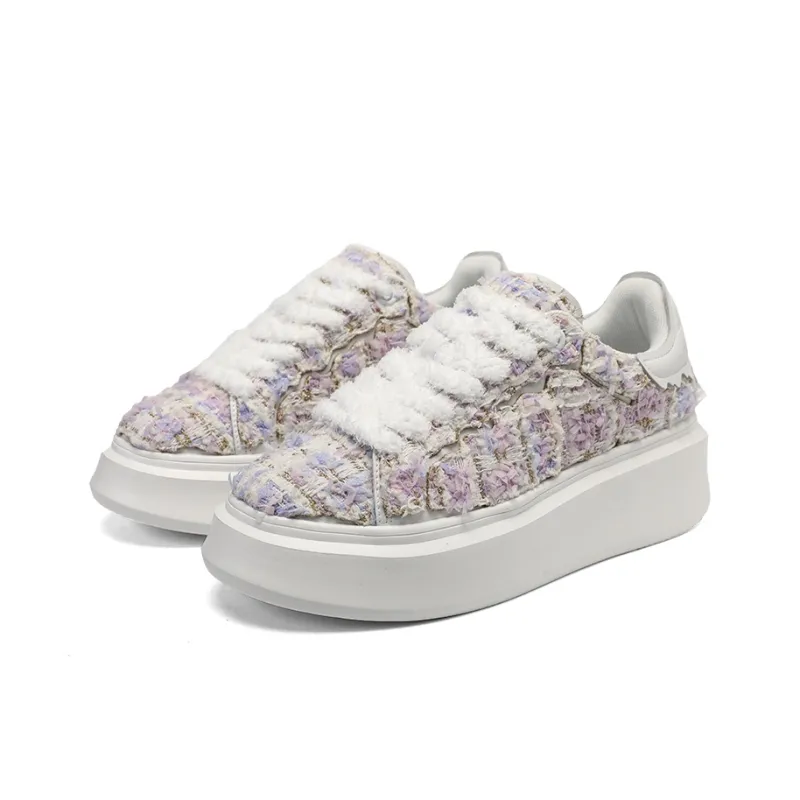 GOSO Lightweight Coverage Low Top Skateboard Shoes Women's Lilac-3