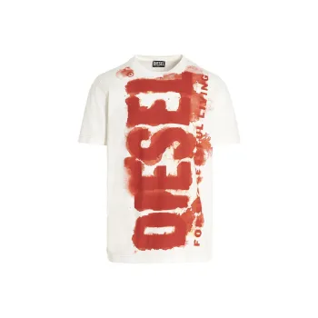 DIESEL T Shirts Men White