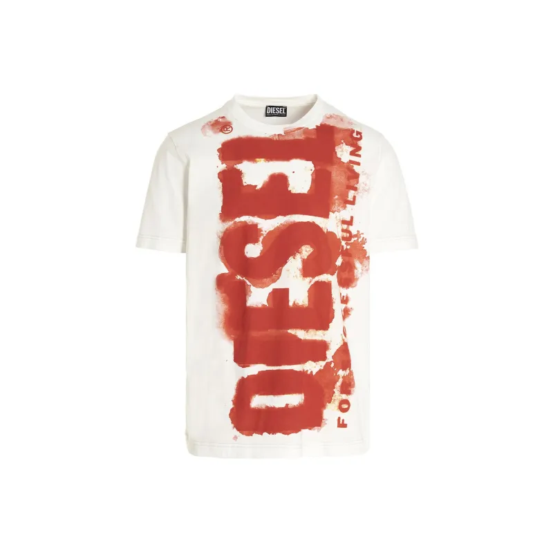 DIESEL T Shirts Men White-0