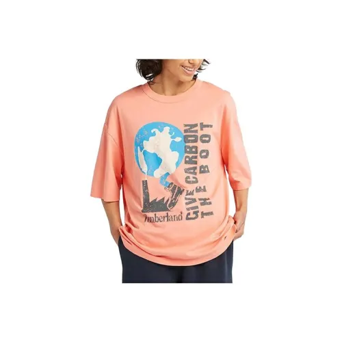 Timberland T-Shirts Unisex Shell Pink