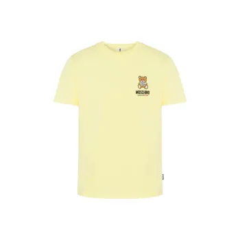 MOSCHINO T-Shirts Men Yellow