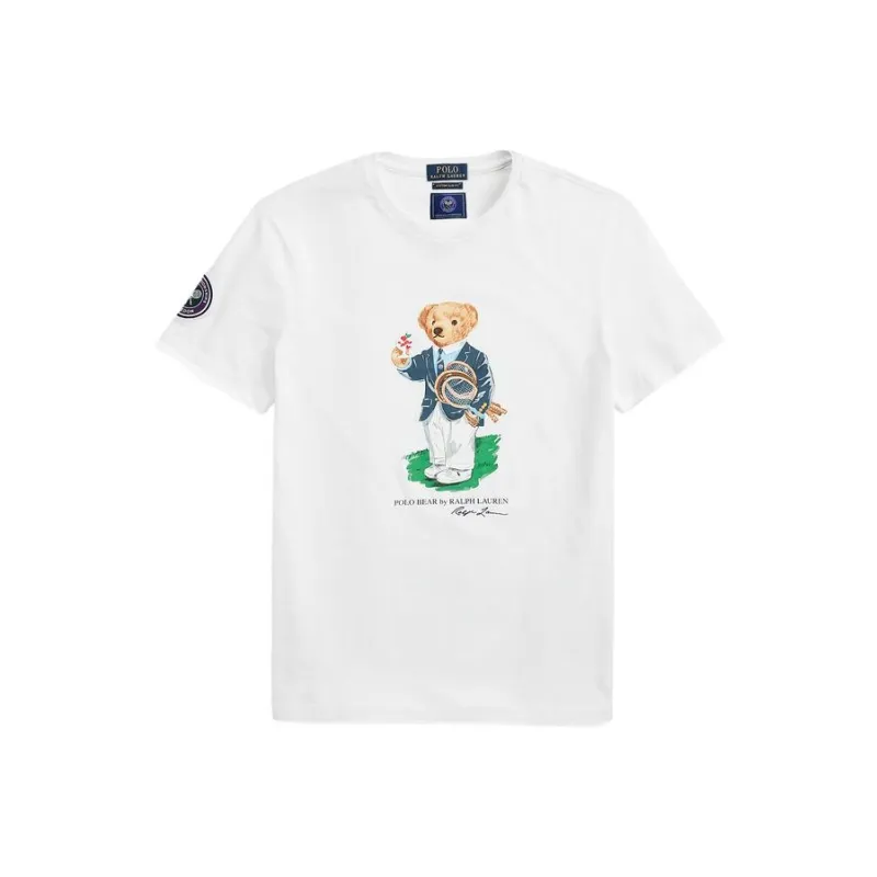 Polo Ralph Lauren T Shirts Men White-0