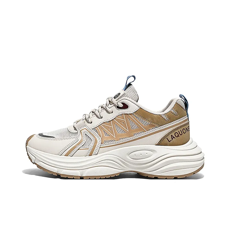 Yi Jiabao Anti Slip And Wear Resistant Balance Low Top Chunky Sneakers Men's-6