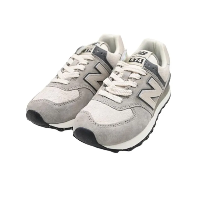 New Balance NB 574 Anti Slip Wear Resistant Low Top Casual Shoes Women's Gray-1