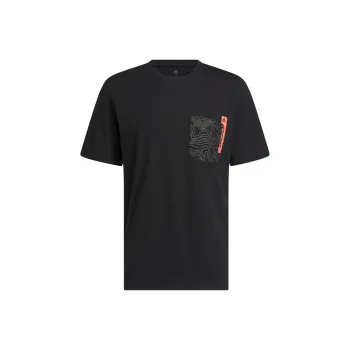 Adidas CITY ESCAPE T Shirts Men Black