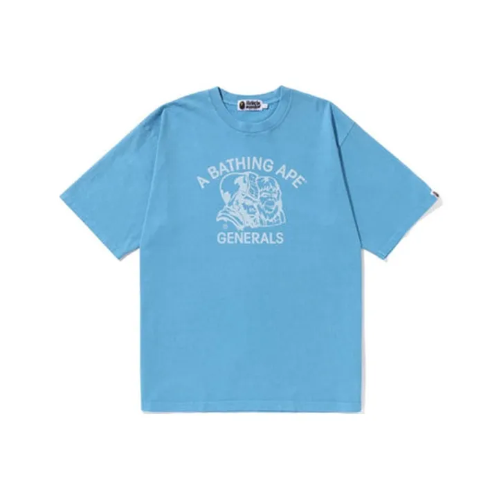 Bape Pigment Dyed General Bape Relaxed Fit Tee-4