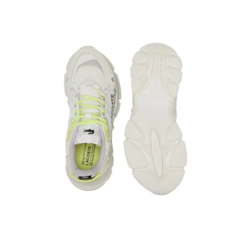 LACOSTE L003 Neo Low Top Casual Shoes Men's Gray White-3
