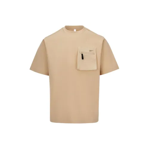 Reebok T-Shirts Men Light Khaki
