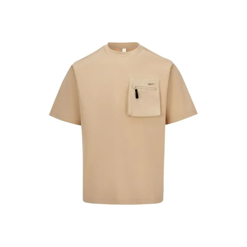 Reebok T Shirts Men Light Khaki-0