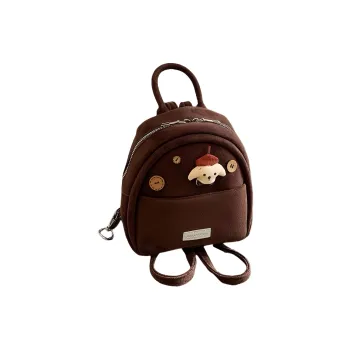 ResNonverba Velour Backpack Regular Women's Coffee