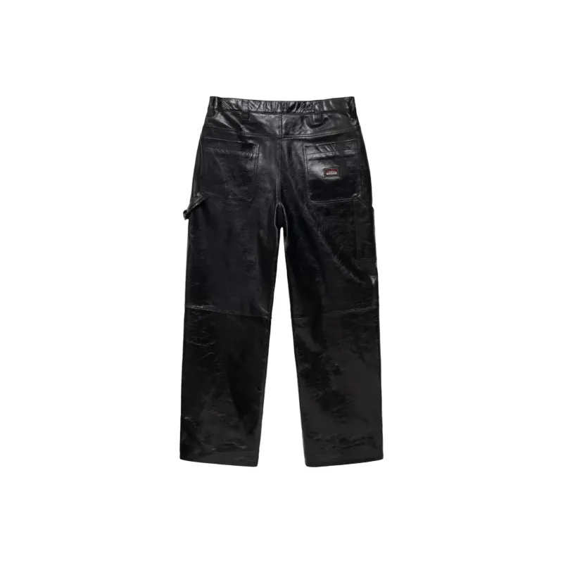 Stussy Leather Carpenter Pant-1
