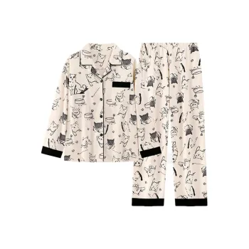 O'MESIK Pajama Set Women's Apricot