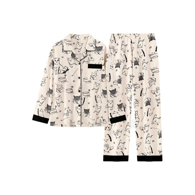 O'MESIK Pajama Set Women's Apricot-0