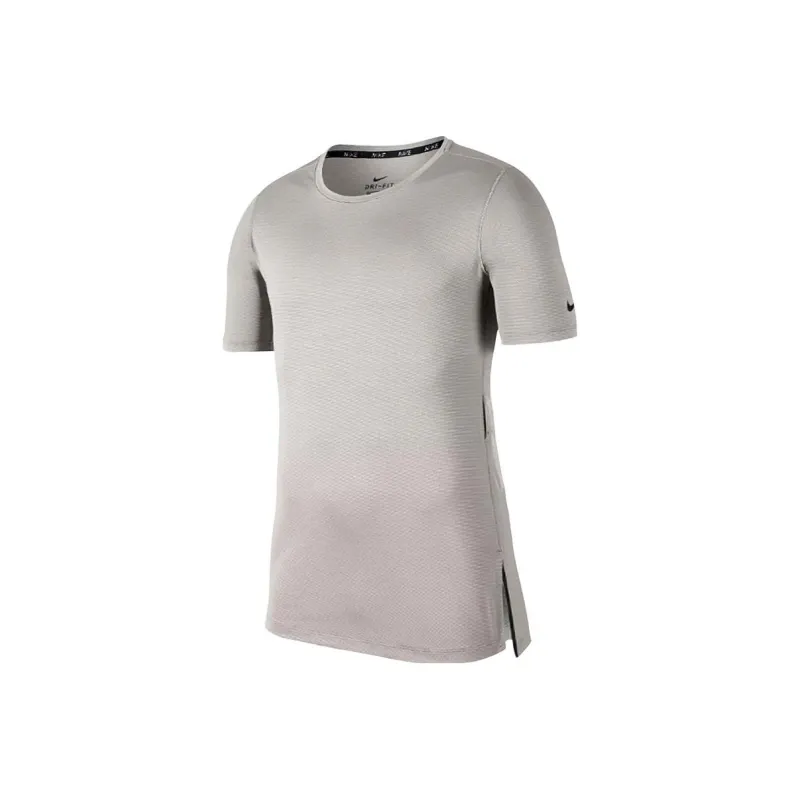 Nike Dri Fit T Shirts Men Light Gray-0