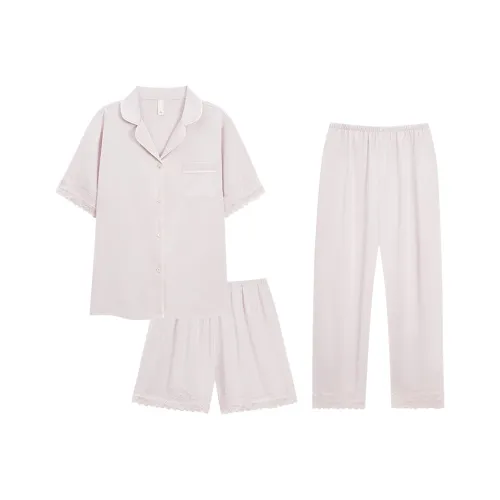 XIAFENYAN Pajama Set Women's Purple Pink