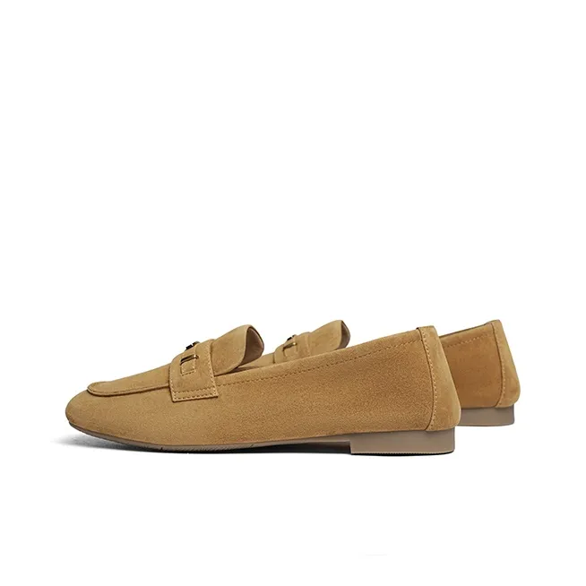 RED DRAGONFLY Loafers Women's Earth Yellow, Apricot, Brown-2