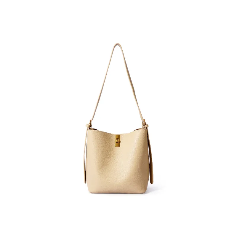 Dubaolu Synthetic Leather Shoulder Bag Regular Women's Yellow/Black-1
