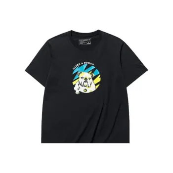 Anta Basketball Collection Regular T Shirt Men's Basic Black