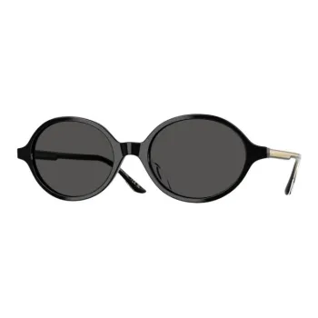 Oliver Peoples Plastic Oval Sunglasses Women's Black