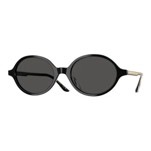 Oliver Peoples Plastic Oval Sunglasses Women's Black