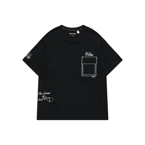 FILA FUSION T Shirt Men's Black