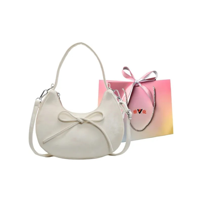 Yalu PU Shoulder Bag, Crossbody Bag, Handbag Regular Women's Black/Pink/Ecru/Silver/Blue-14