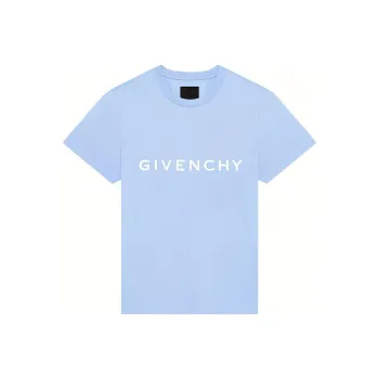 GIVENCHY SS23 T Shirt Men's Light Blue