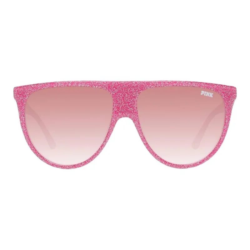 Victoria's Secret Plastic Irregular Shape Sunglasses Women's Pink-1