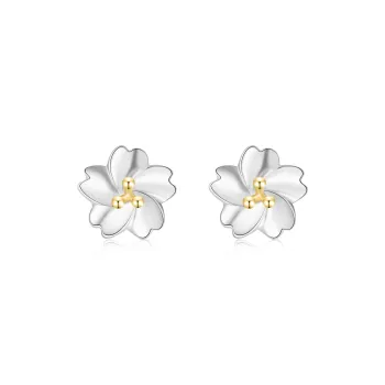 Branded Jewelry S925 Silver 1 Pair Of Stud Earrings Women's