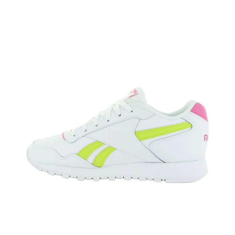 Reebok Women's Glide 'White True Pink Acid Yellow' Women's-2