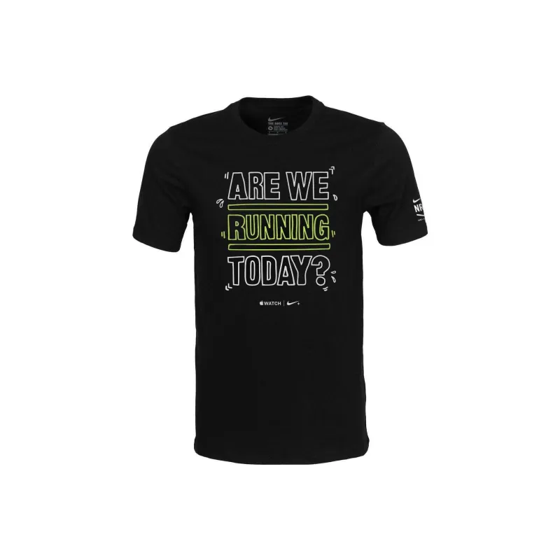 Nike T Shirts Unisex Black-0
