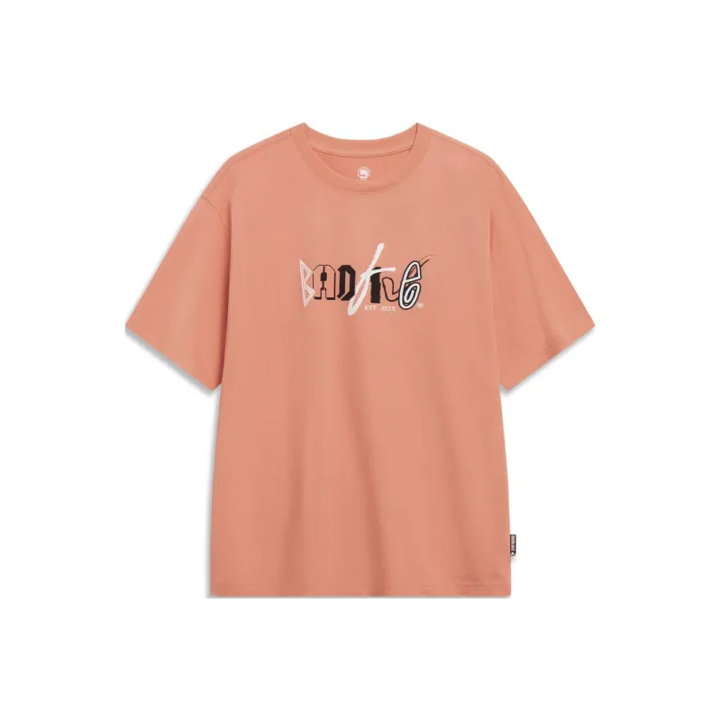 LiNing T-Shirt Men's Sunset Orange-0